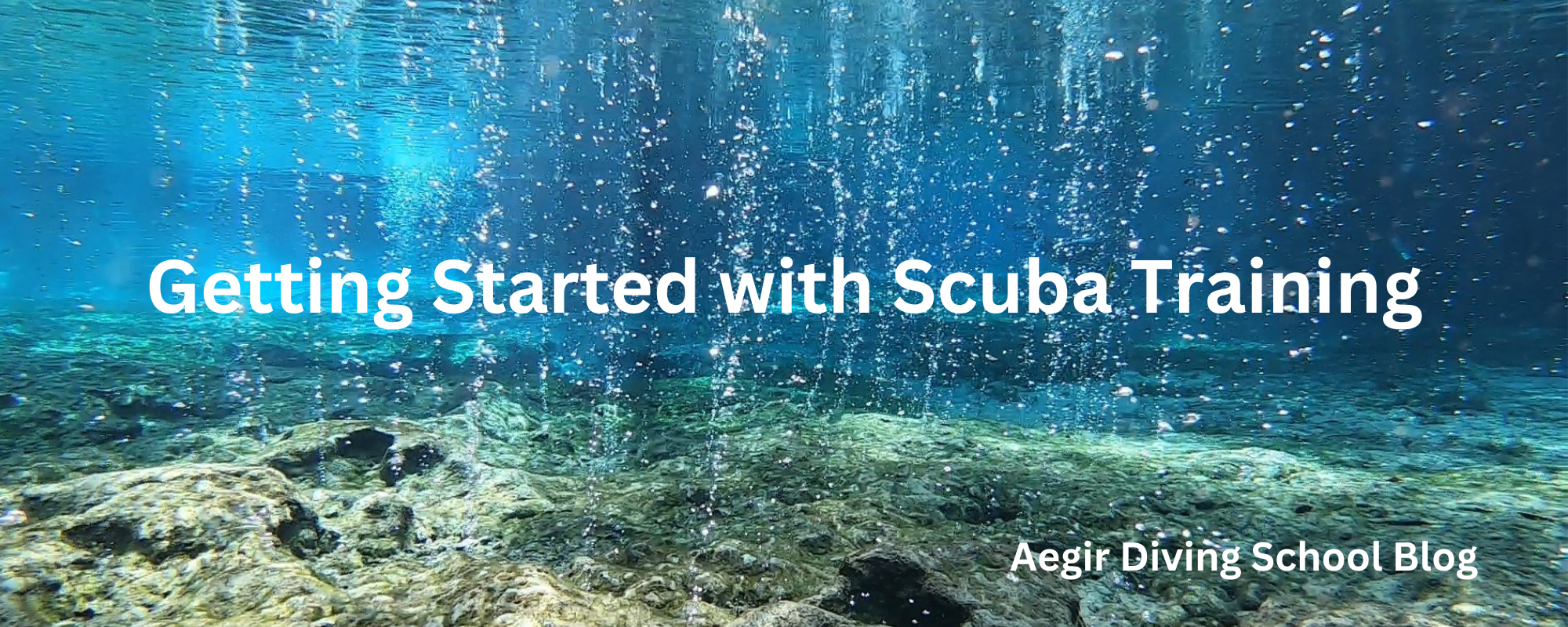 Getting Started with Scuba Training